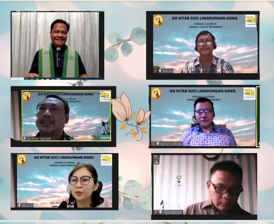 Rm Matius, Pak Sitorus moderator- Pak Supri - korwil-  pak Edi - pemimpin ibadat-  pak Agus- bu Lita - SKKS--